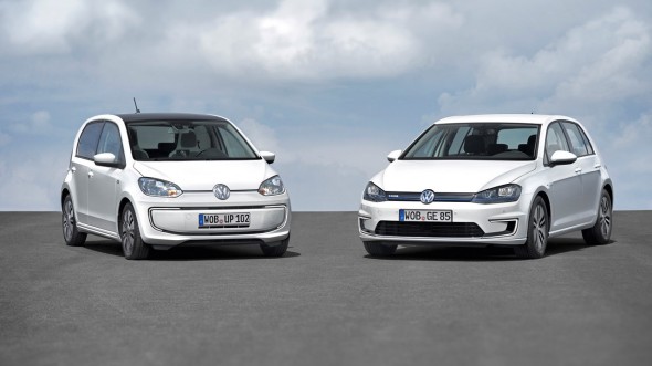 Der neue Volkswagen e-up! und der neue Volkswagen e-Golf